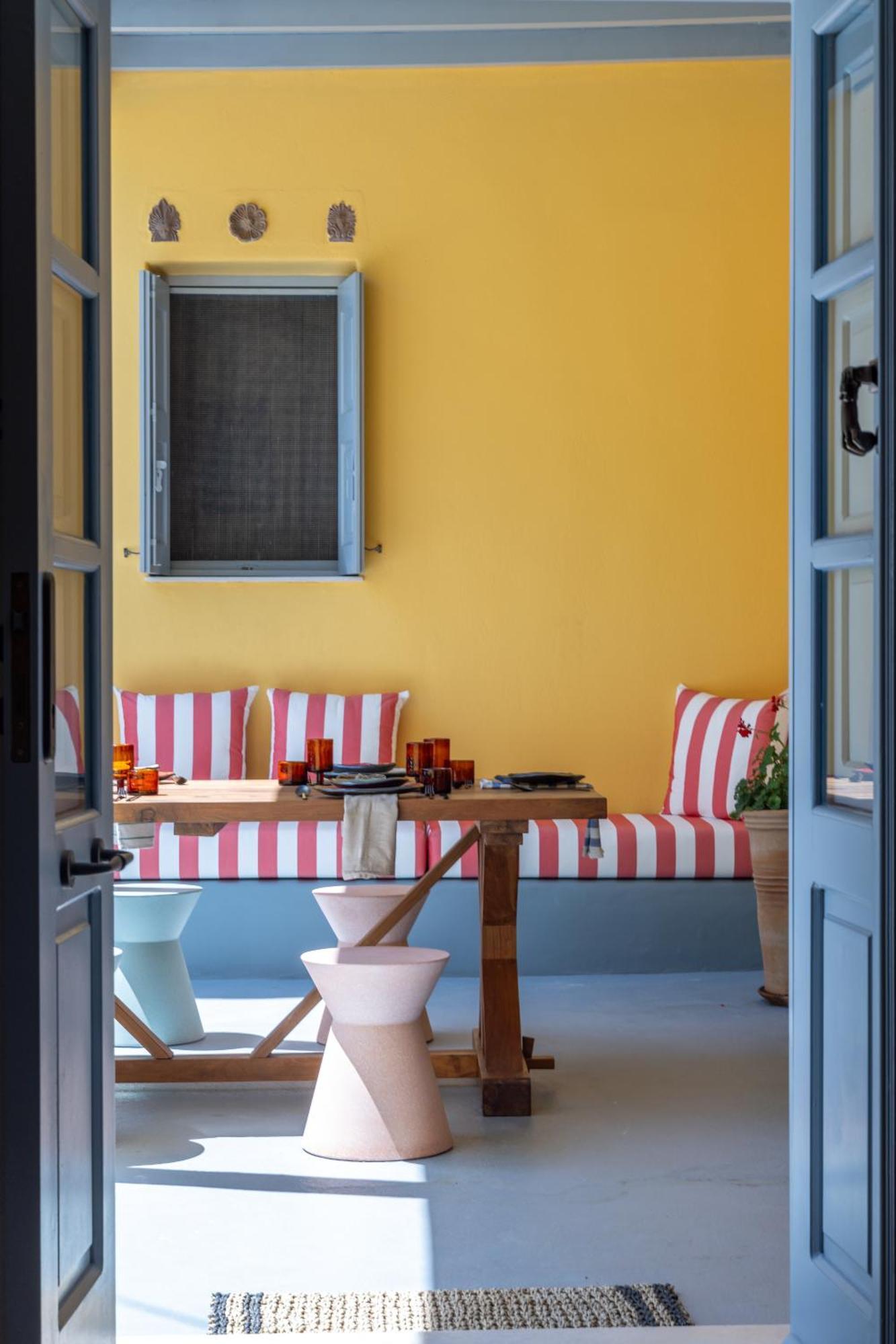Hermes Cave House By Oias Local Cave Houses Bagian luar foto
